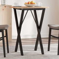 vidaXL Nogi do stołu, w kształcie litery X 40x40x73 cm, stal