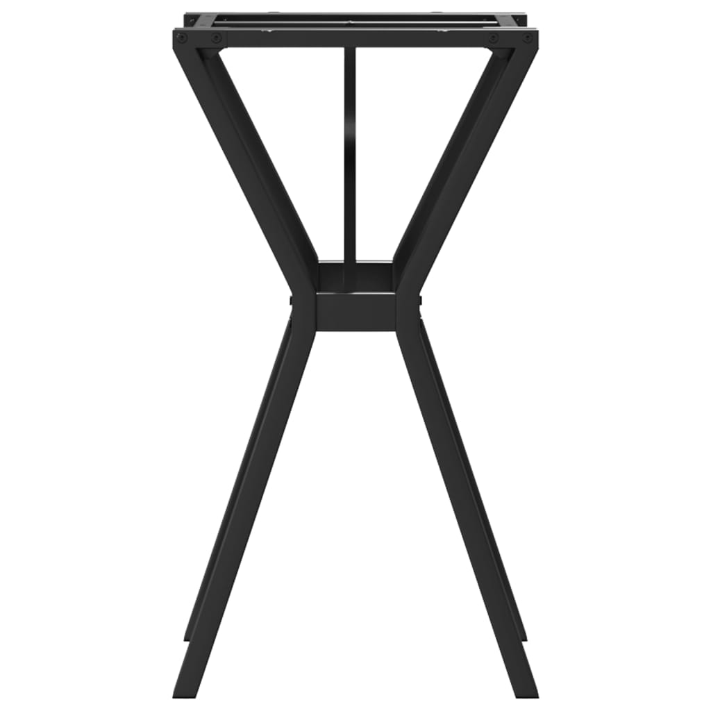 vidaXL Nogi do stołu, w kształcie litery Y 40x40x73 cm, stal