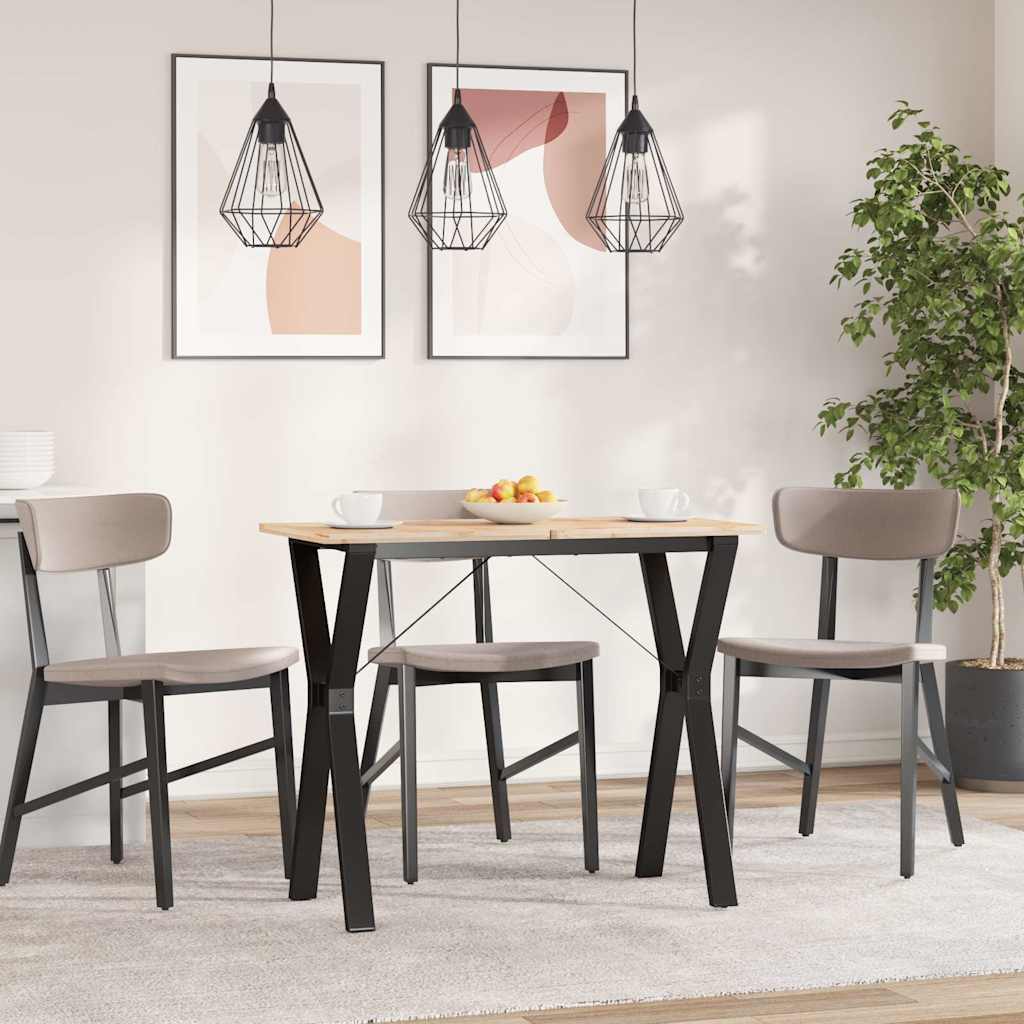 vidaXL Nogi do stołu, w kształcie litery Y, 80x40x73 cm, stal