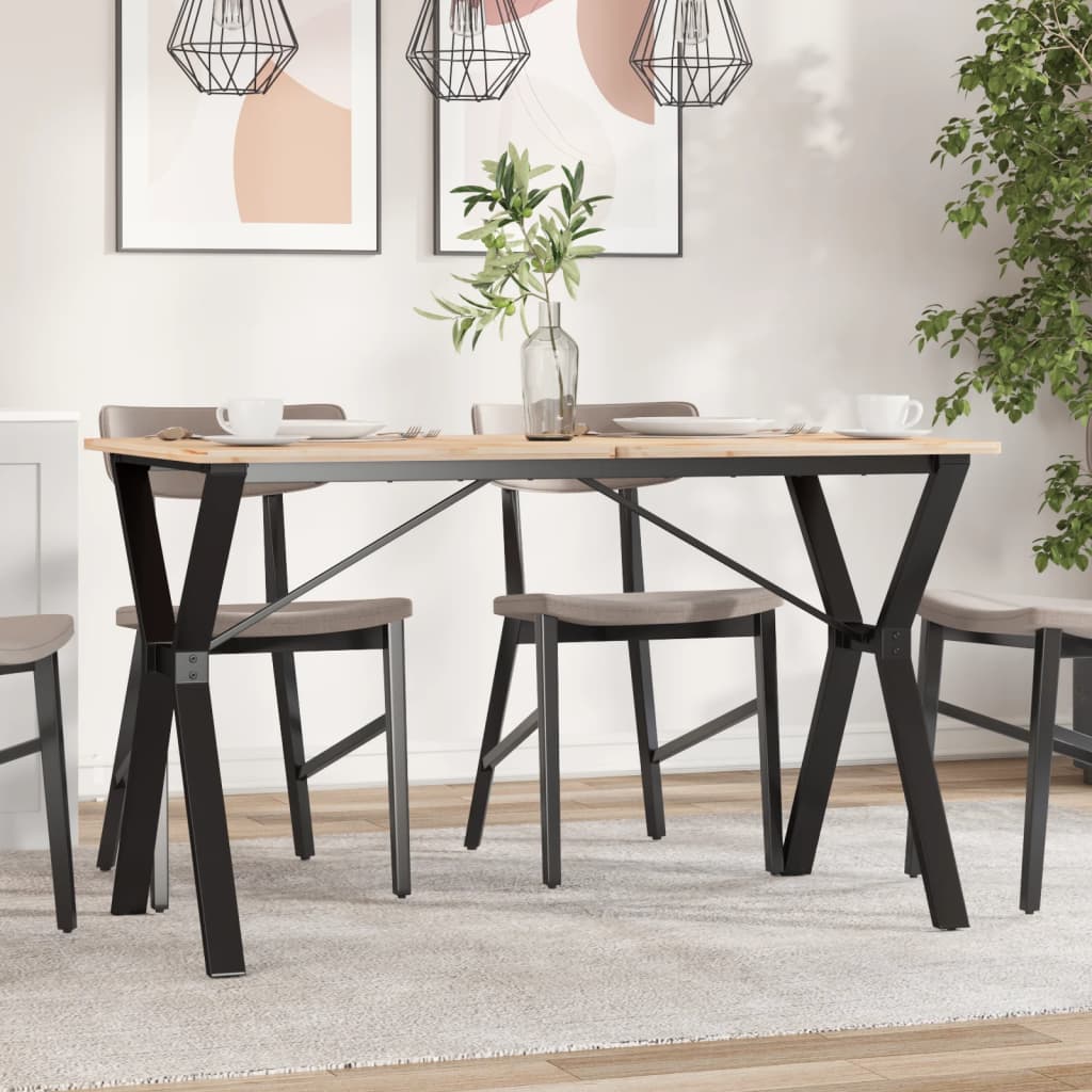 vidaXL Nogi do stołu w kształcie litery Y, 120x60x73 cm, stal