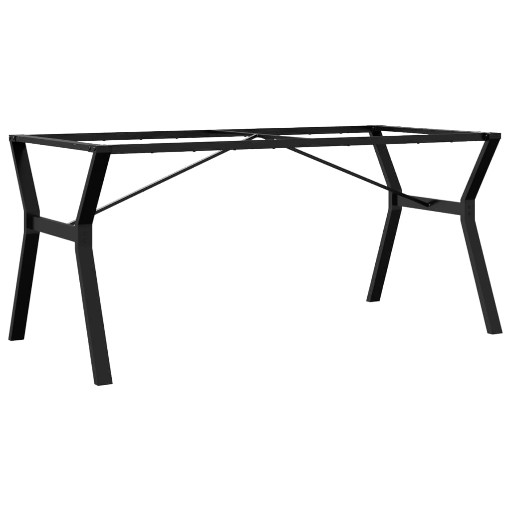 vidaXL Nogi do stołu w kształcie litery Y, 160x80x73 cm, stal