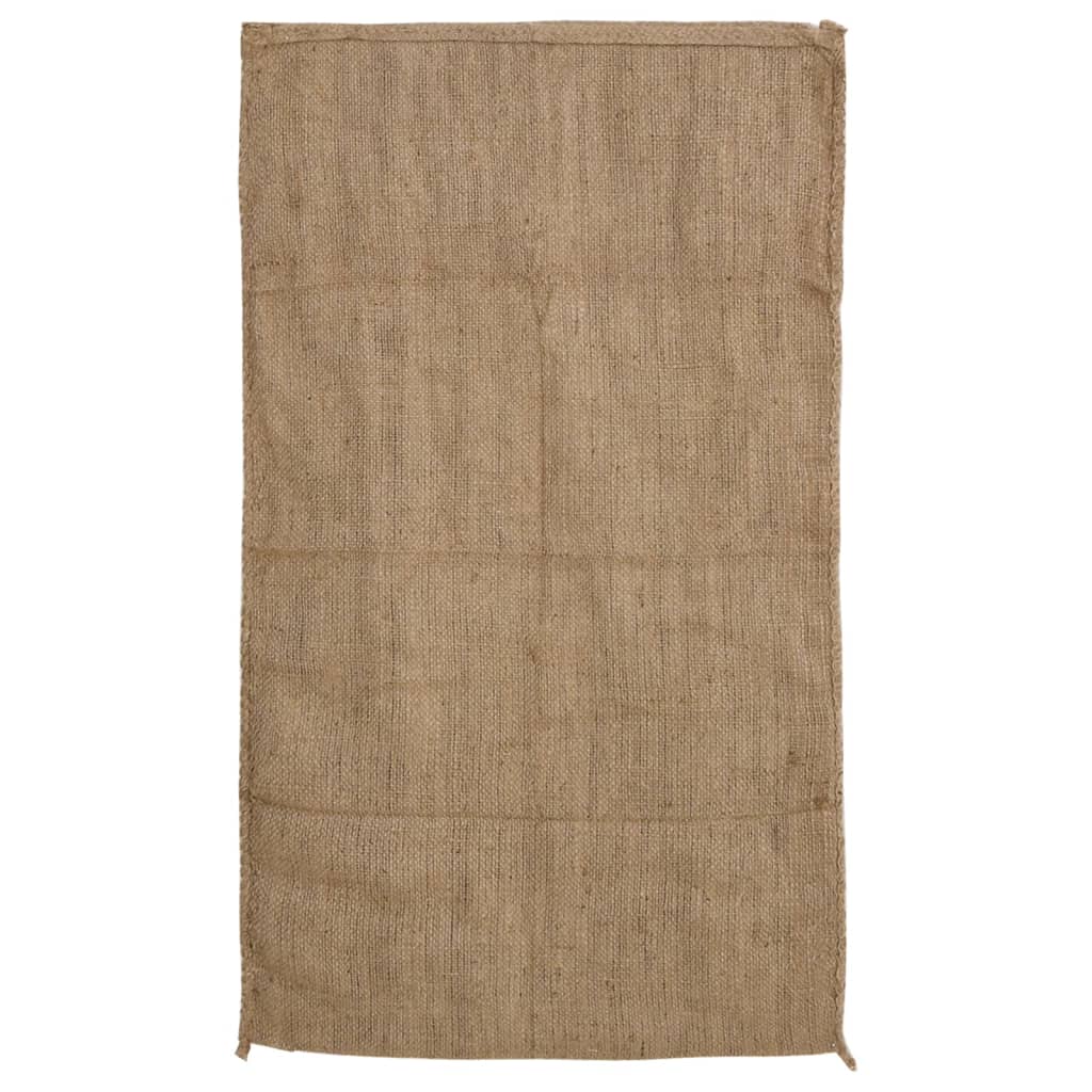 vidaXL Worki jutowe, 5 szt., 60x105 cm, 100% juta, 340 g/m²