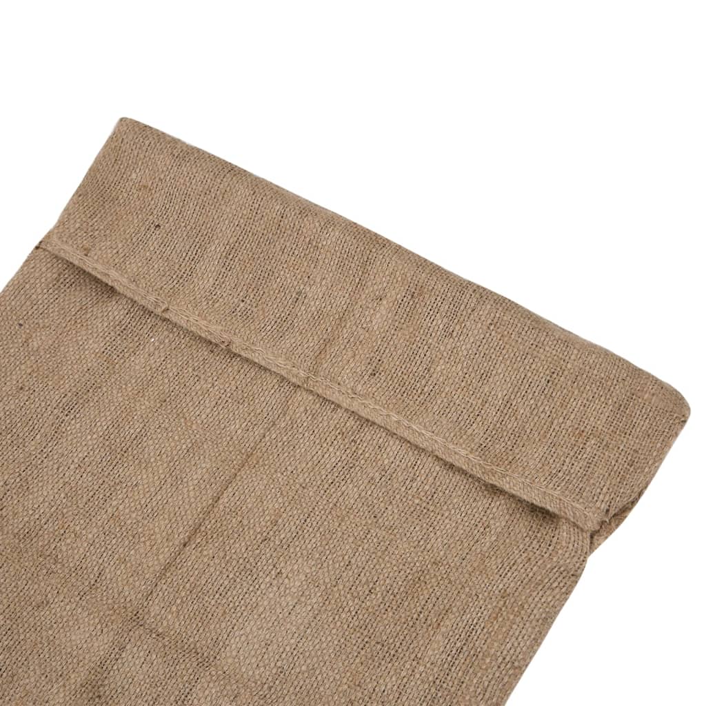 vidaXL Worki jutowe, 5 szt., 60x105 cm, 100% juta, 340 g/m²