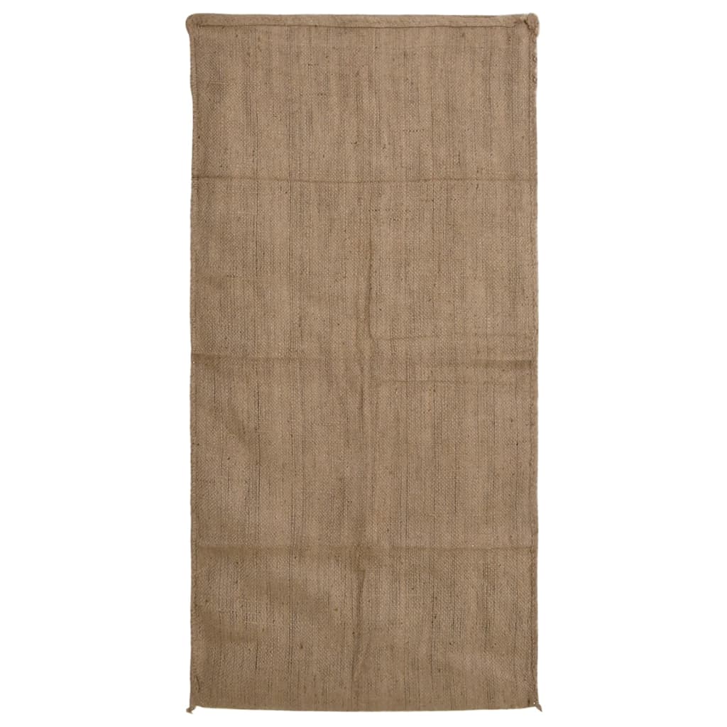 vidaXL Worki jutowe 10 szt. 65x135 cm 100% juta 340 gsm