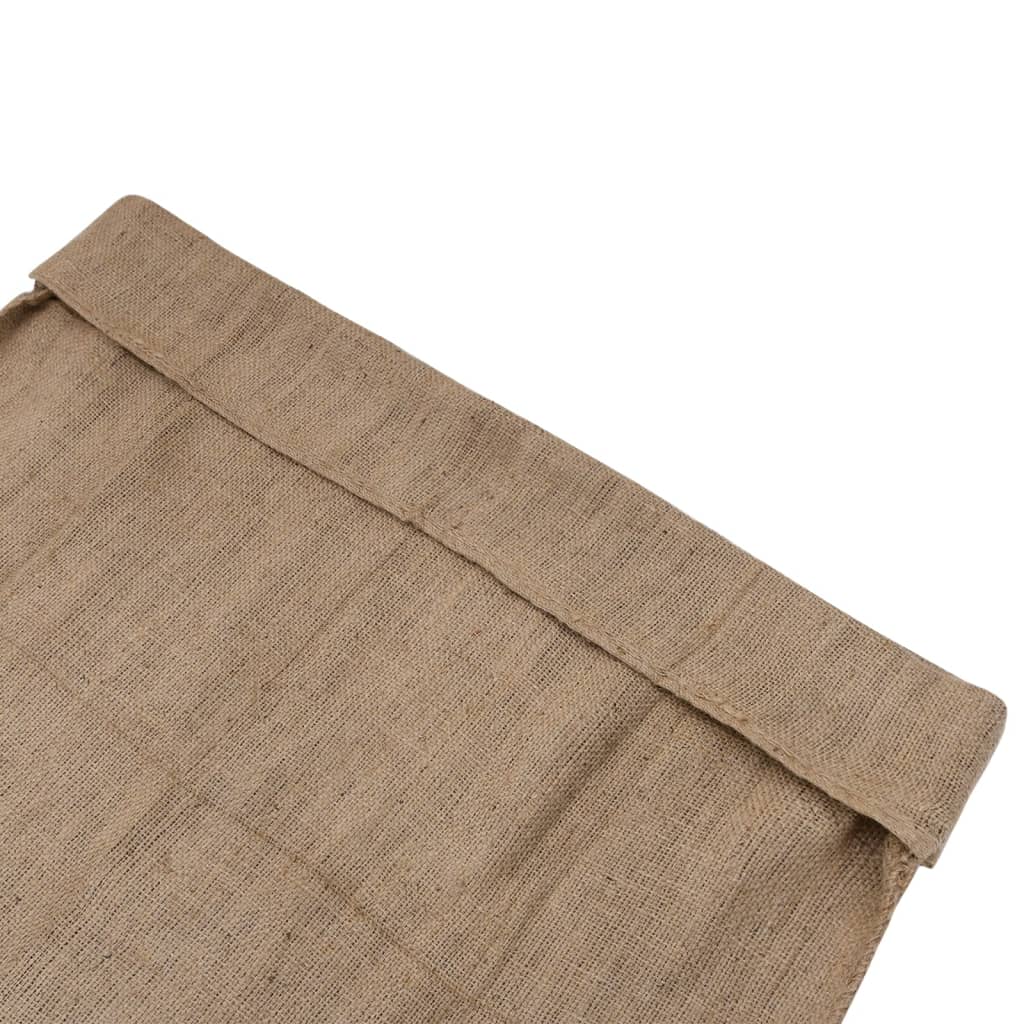 vidaXL Worki jutowe 10 szt. 100x110 cm 100% juta 340 gsm