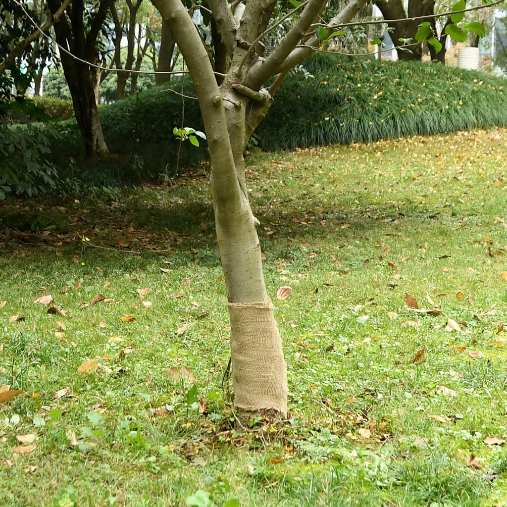 vidaXL Tkanina jutowa w rolce, 0,25x5 m, 100% juta, 200 g/m²