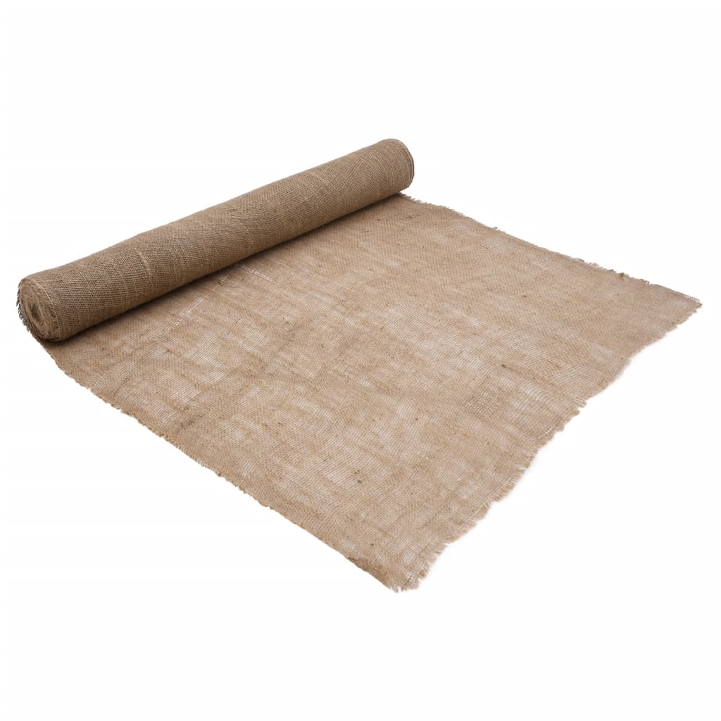 vidaXL Tkanina jutowa w rolce, 1x25 m, 100% juta, 200 g/m²