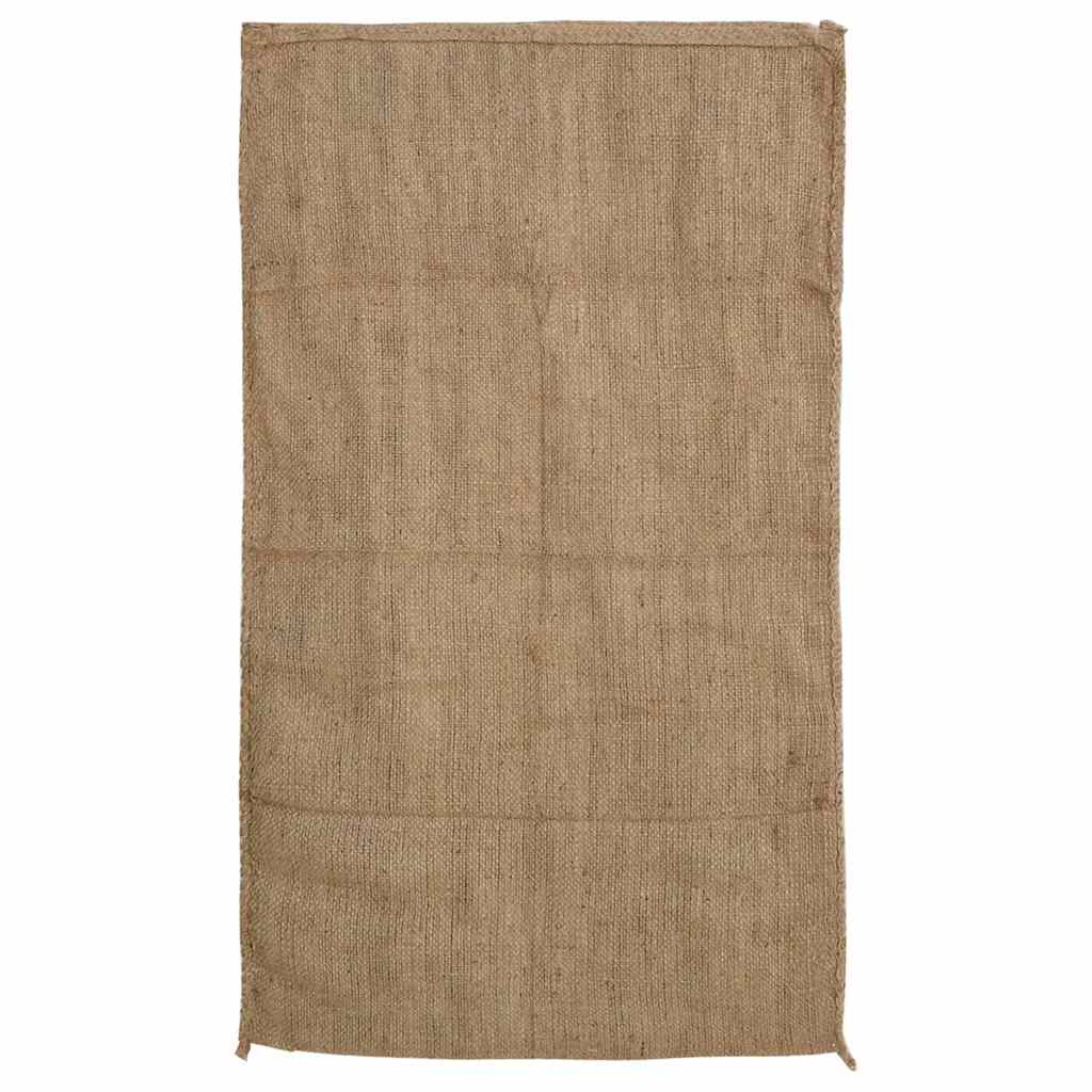 vidaXL Worki jutowe, 30 szt., 60x105 cm, 100% juta, 340 g/m²