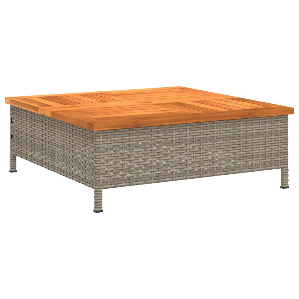 vidaXL Osłona na podstawę parasola ogrodowego, szara, 70x70x25 cm