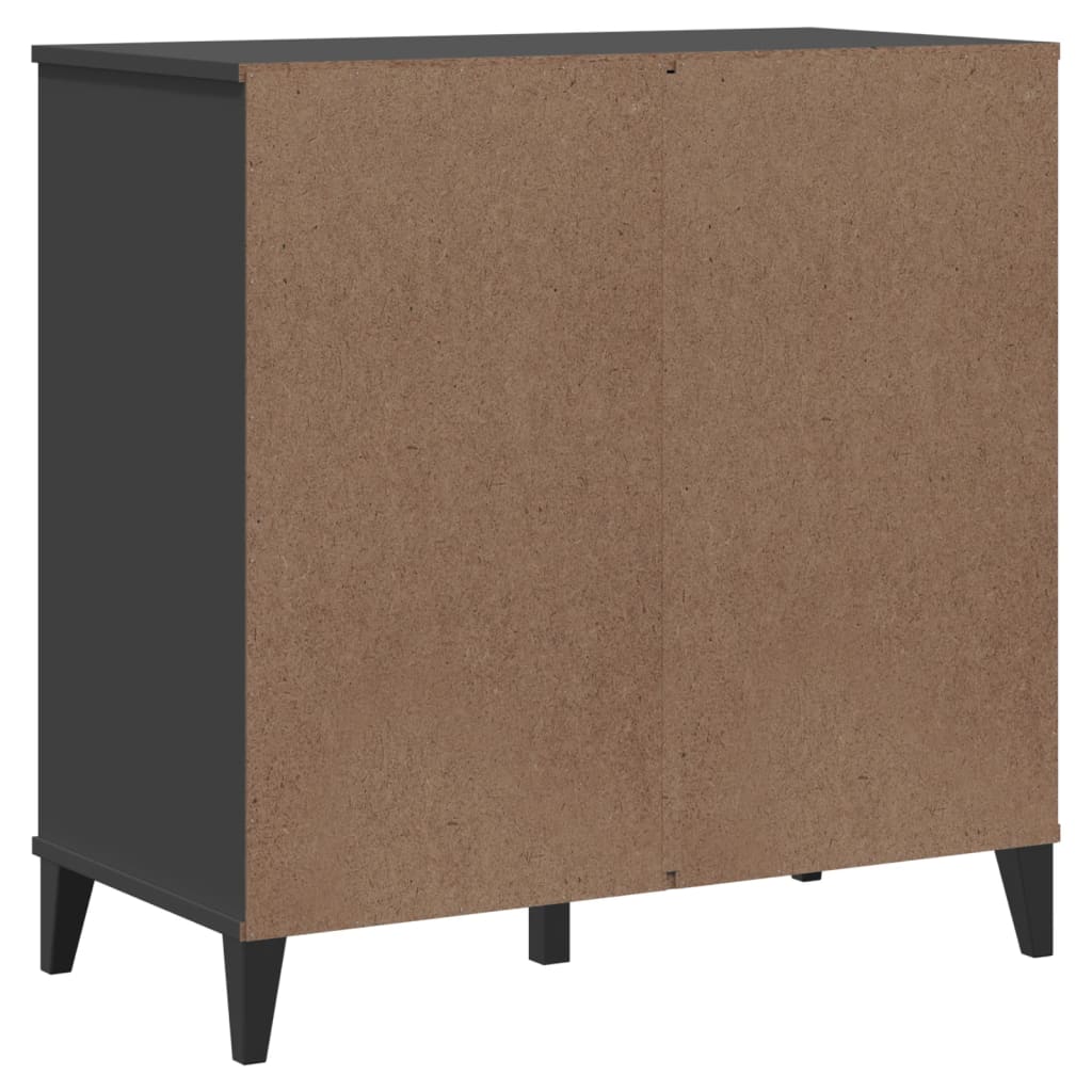 vidaXL Szafka VIKEN, antracytowa, 80x40x80 cm, materiał drewnopochodny