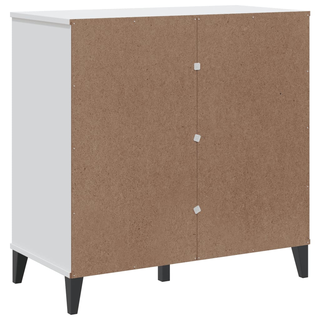 vidaXL Szafka VIKEN, biała, 80x40x80 cm, materiał drewnopochodny