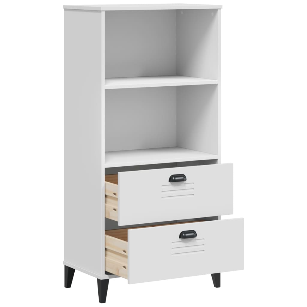 vidaXL Regał VIKEN, biały, 60x35x123 cm, materiał drewnopochodny
