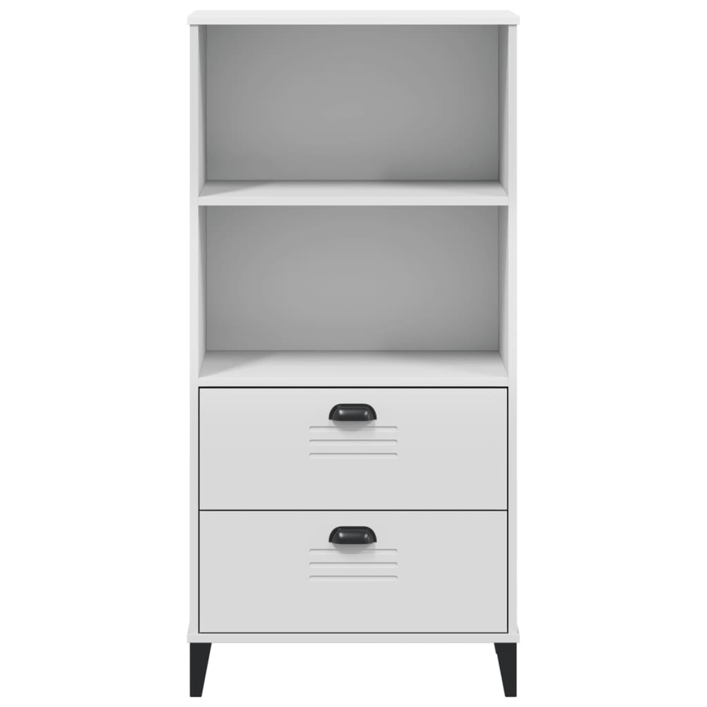 vidaXL Regał VIKEN, biały, 60x35x123 cm, materiał drewnopochodny