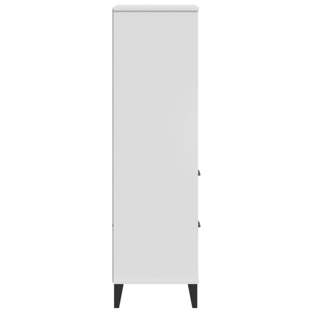 vidaXL Regał VIKEN, biały, 60x35x123 cm, materiał drewnopochodny