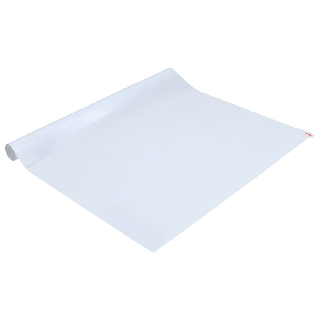 vidaXL Folia okienna statyczna, matowa, biała, 60x2000cm