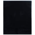 vidaXL Folia okienna statyczna, matowa, czarna, 90x2000 cm, PVC