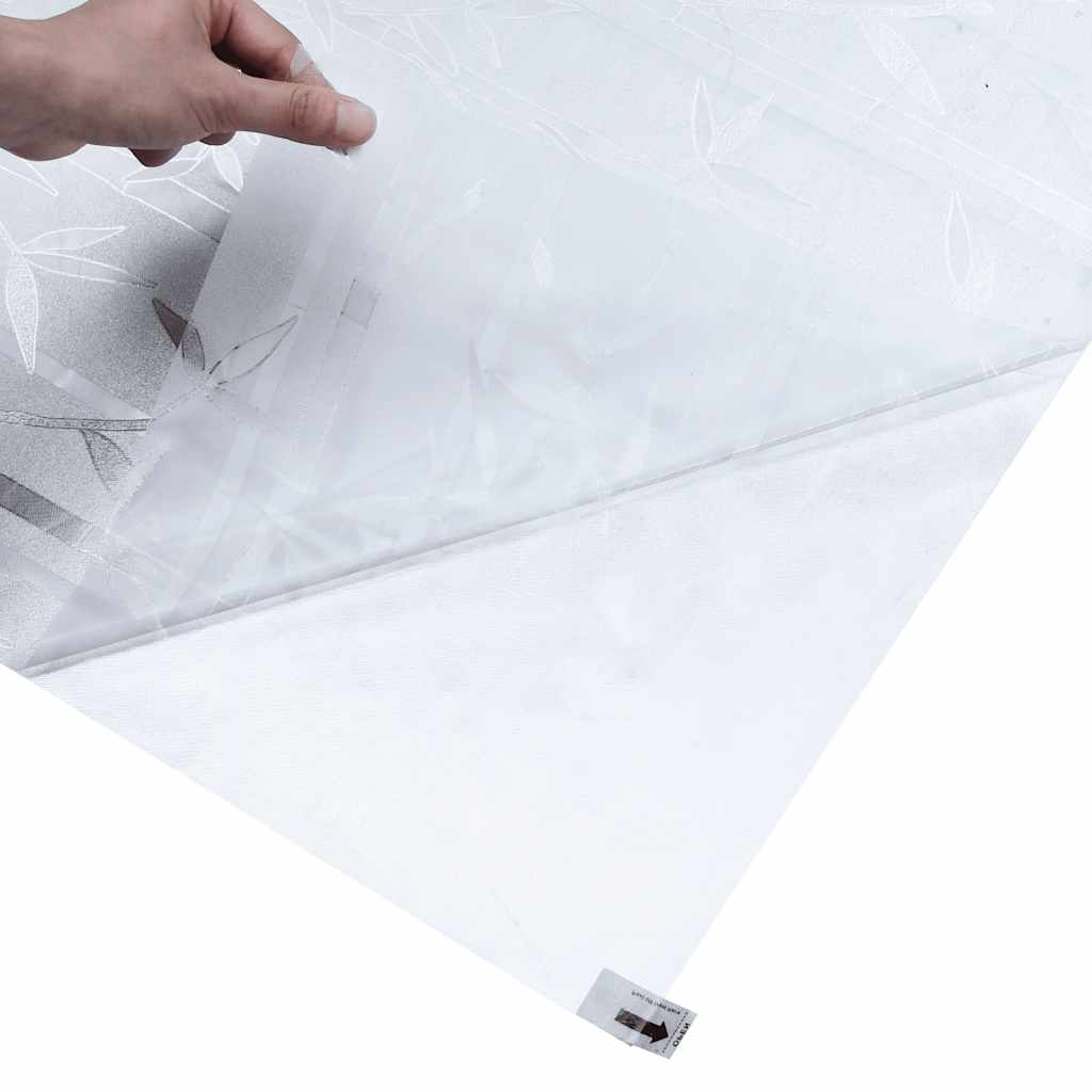 vidaXL Folia okienna, matowa, wzór bambusa, 60x500 cm, PVC
