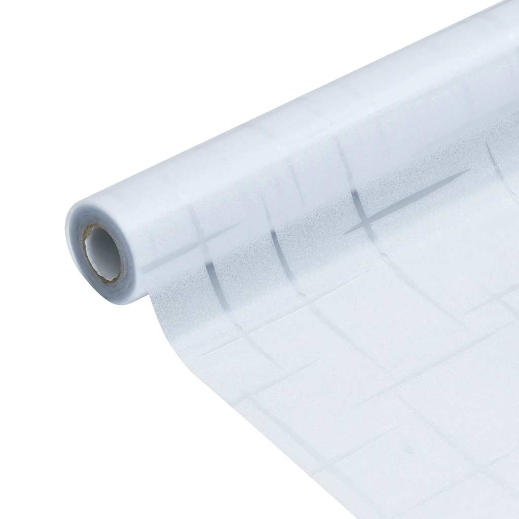 vidaXL Folia okienna, matowa, wzór w gwiazdy, 60x500 cm, PVC