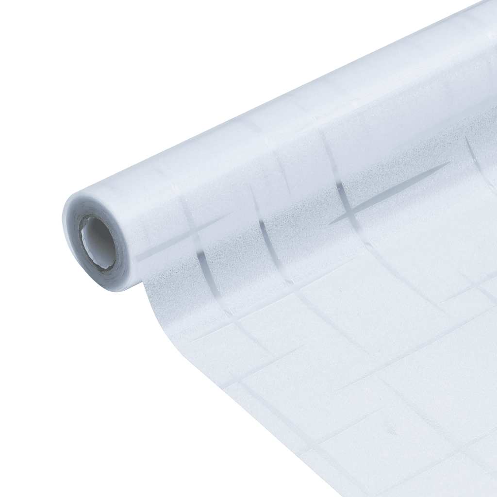 vidaXL Folia okienna, matowa, wzór w gwiazdy, 90x500 cm, PVC