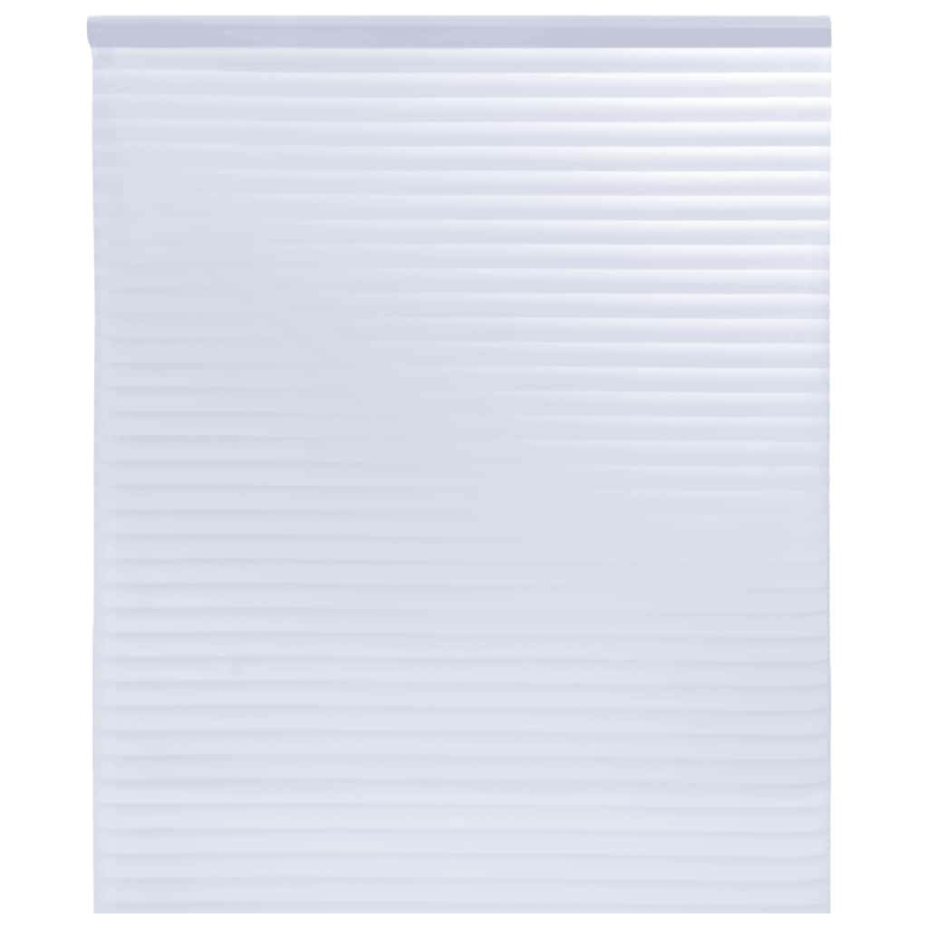 vidaXL Folia okienna, nieprzezroczysta, wzór w paski, 60x500 cm, PVC