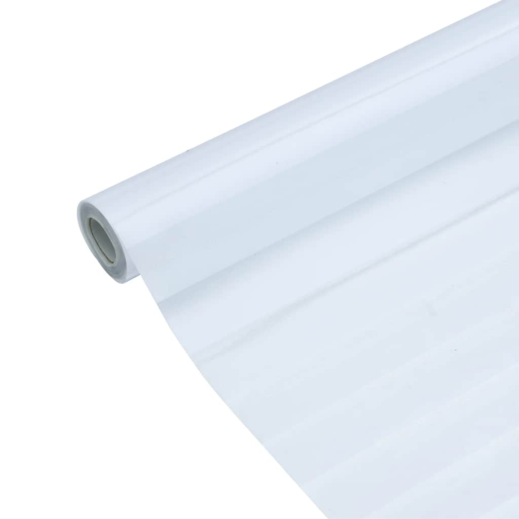 vidaXL Folia okienna, matowa, wzór w paski, 90x500 cm, PVC