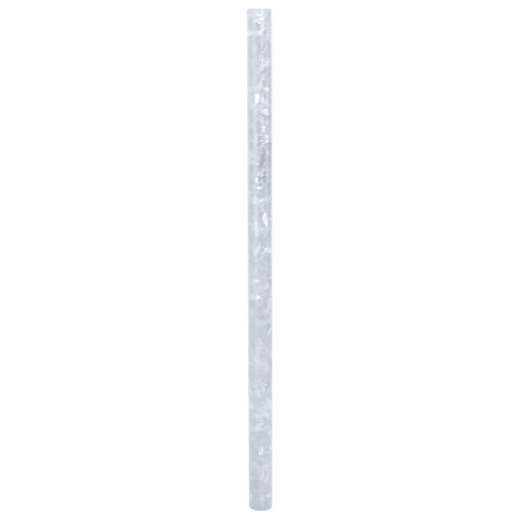 vidaXL Folia okienna, matowa, wzór kwiatowy, 90x500 cm, PVC