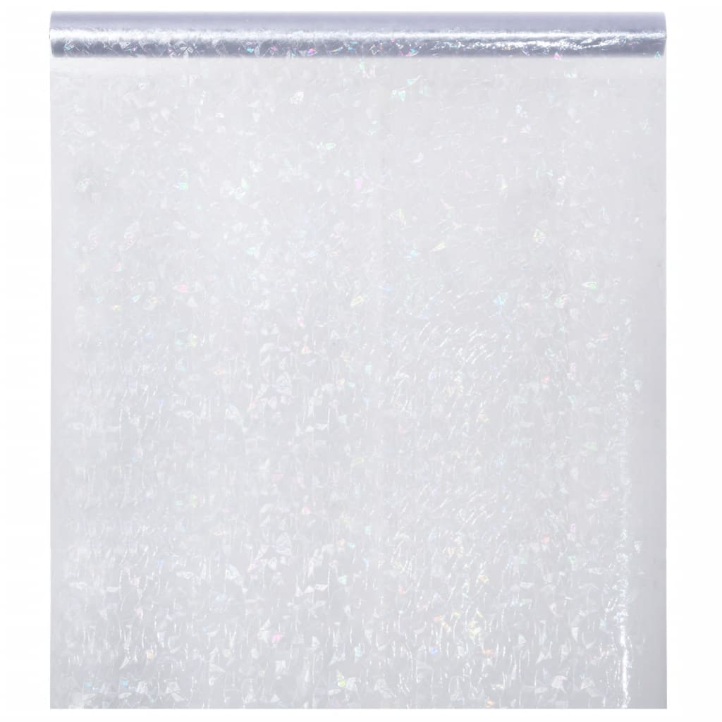 vidaXL Folia okienna, matowa, tęczowy wzór 3D, 60x2000 cm, PVC
