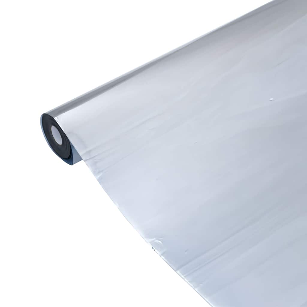 vidaXL Folia okienna odbijająca promienie słońca, srebrna, 60x2000 cm