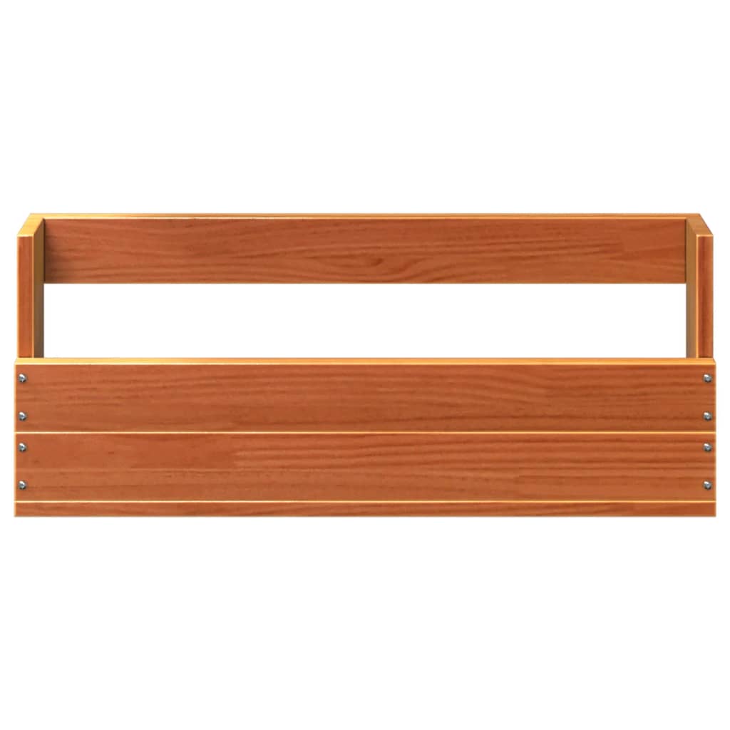 vidaXL Ścienne półki na buty, 2 szt., woskowy brąz, 59x8,5x23,5 cm