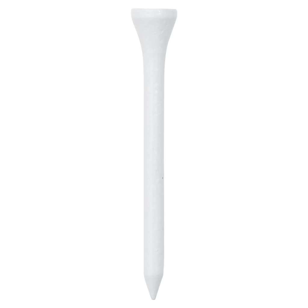 vidaXL Kołki tee do golfa, 1000 szt., białe, 83 mm, bambusowe