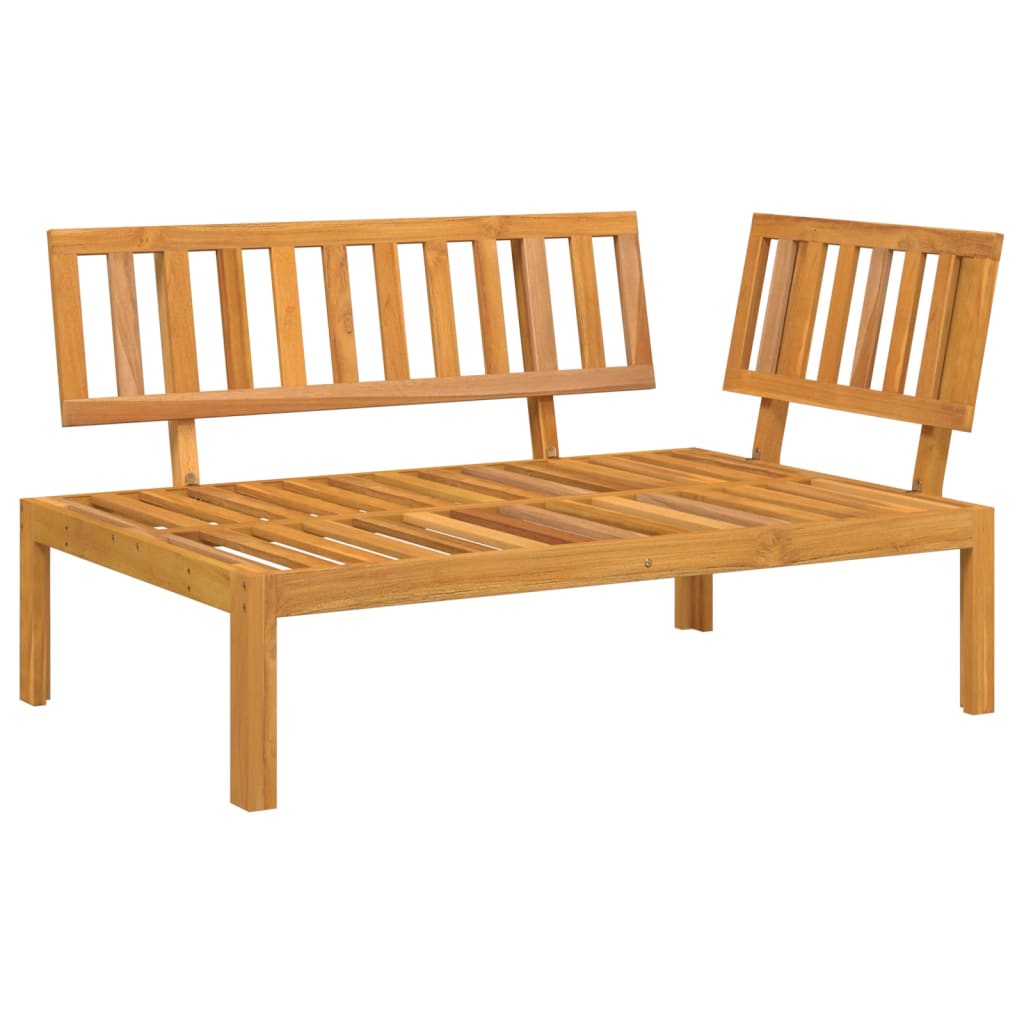 vidaXL Narożna sofa ogrodowa z deseczek, lite drewno akacjowe