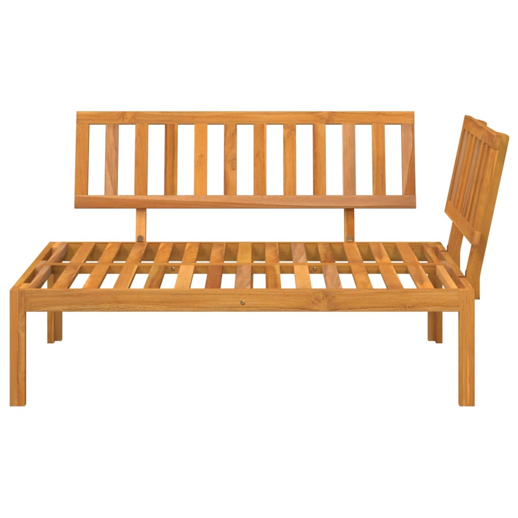 vidaXL Narożna sofa ogrodowa z deseczek, lite drewno akacjowe