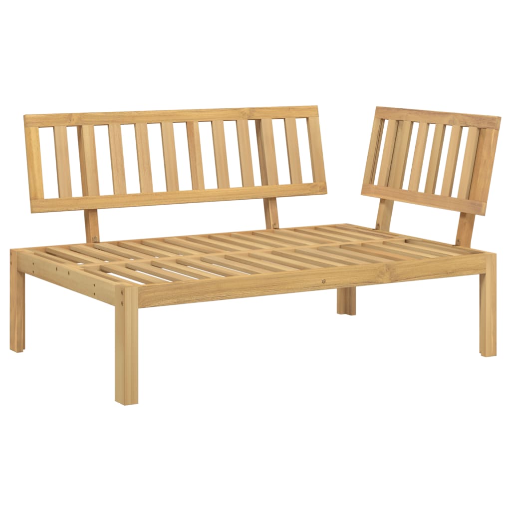 vidaXL Narożna sofa ogrodowa z deseczek, lite drewno akacjowe