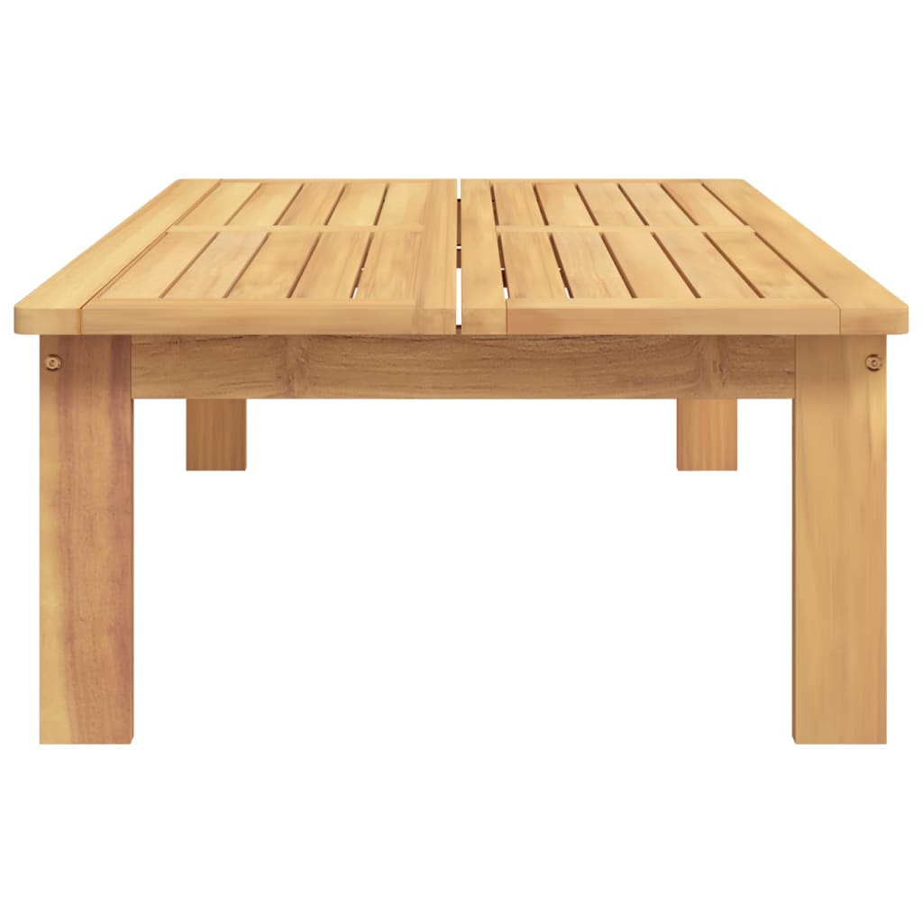 vidaXL Stolik ogrodowy, 100x60x30 cm, lite drewno akacjowe