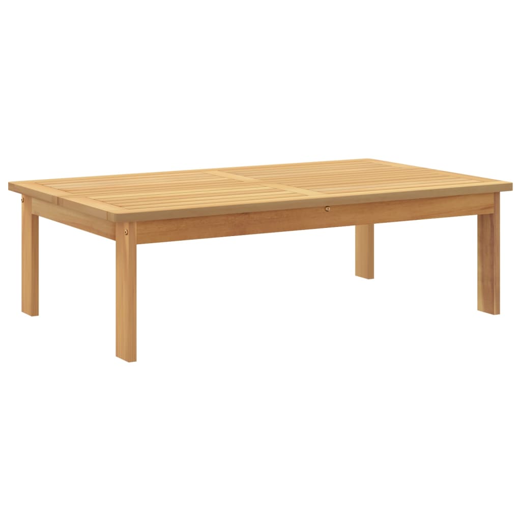 vidaXL Stolik ogrodowy, 100x60x30 cm, lite drewno akacjowe