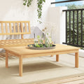 vidaXL Stolik ogrodowy, 100x60x30 cm, lite drewno akacjowe