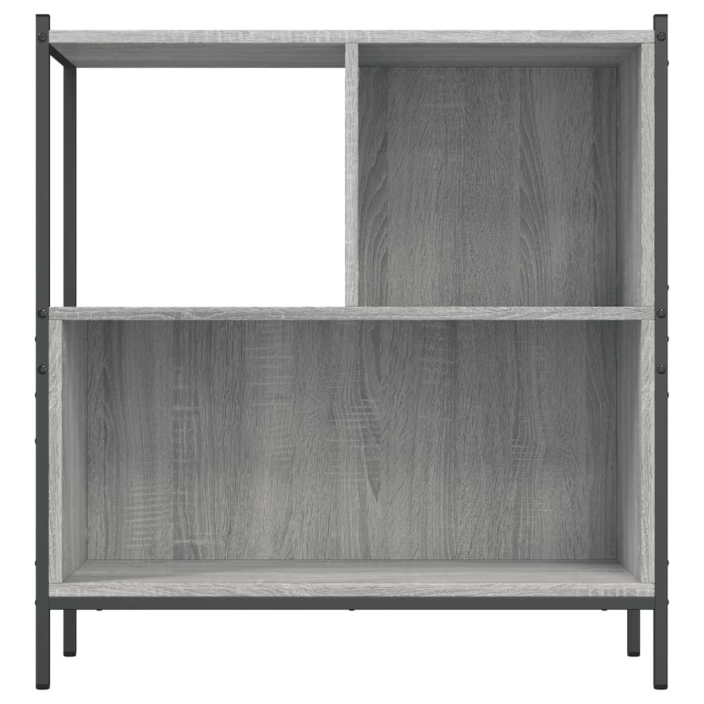 vidaXL Regał, szary dąb sonoma, 72x28x77,5 cm, materiał drewnopochodny
