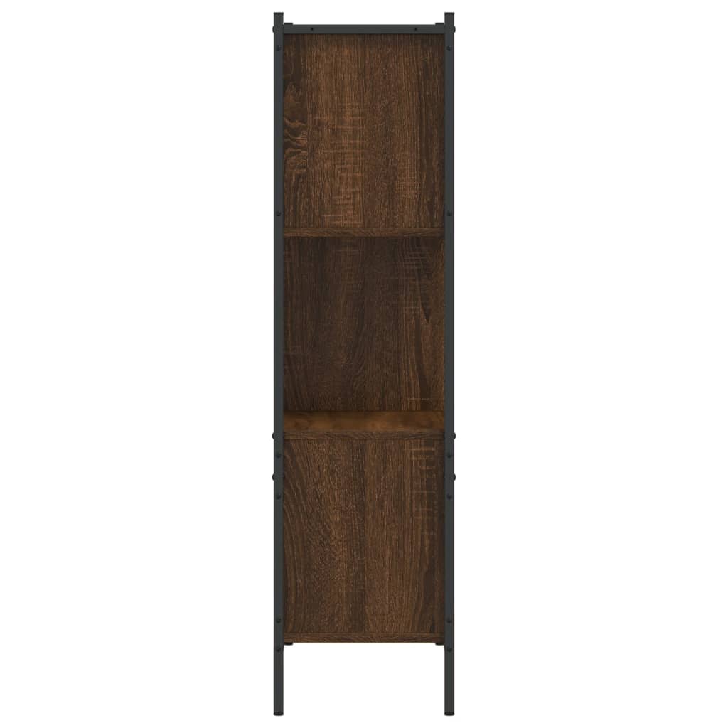 vidaXL Regał, brązowy dąb, 72x28x109 cm, materiał drewnopochodny