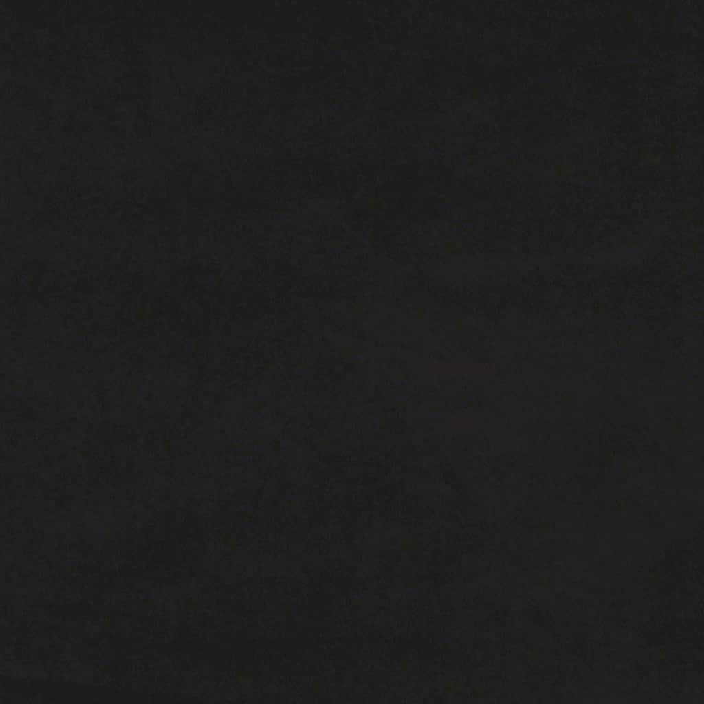 vidaXL Rama łóżka bez materaca, Hanko, czarna, 80x200 cm, aksamitna