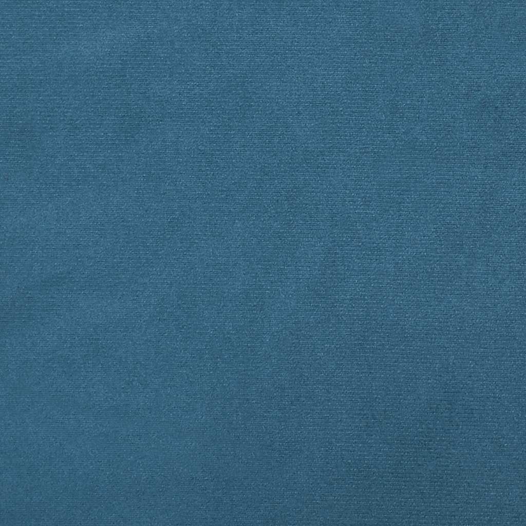 vidaXL Rama łóżka bez materaca, Hanko, niebieska, 80x200 cm, aksamitna