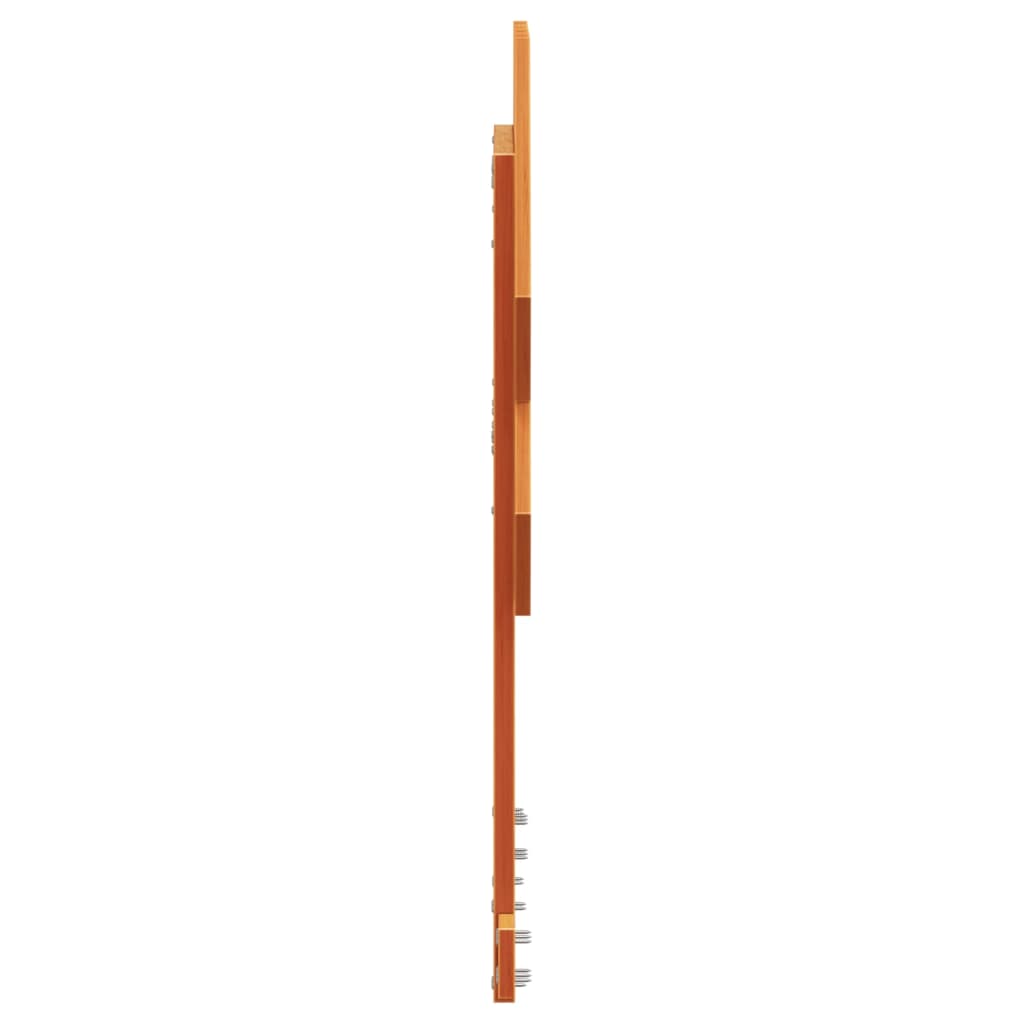 vidaXL Wezgłowie do łóżka, woskowy brąz, 100 cm, lite drewno sosnowe