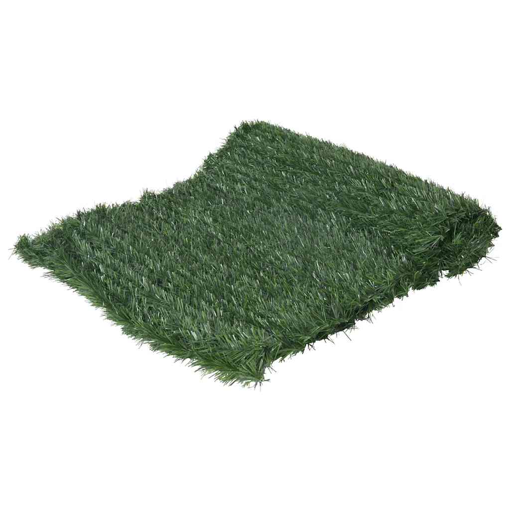 vidaXL Ogrodzenie ze sztucznej trawy, zielone, 1x5 m