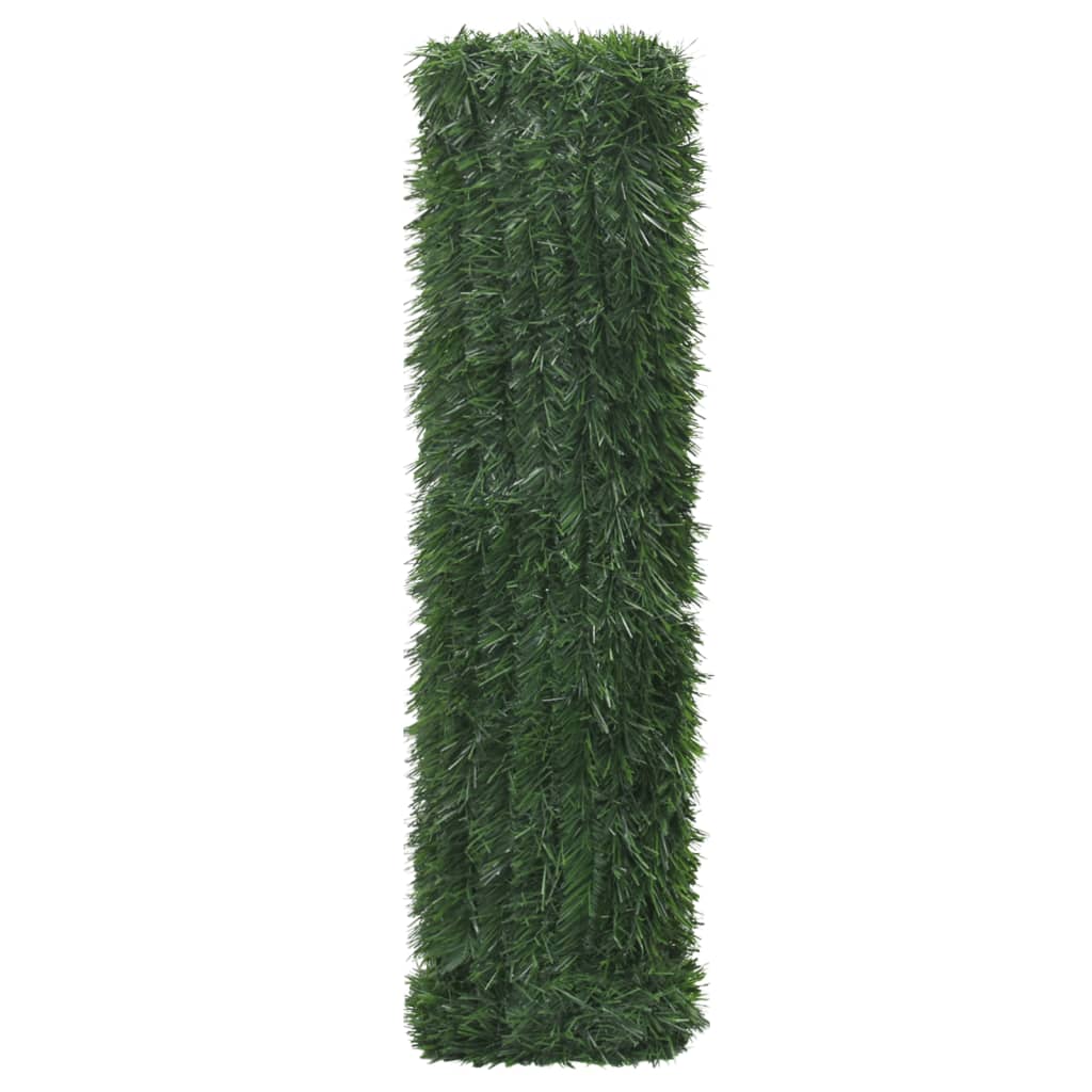 vidaXL Ogrodzenie ze sztucznej trawy, zielone, 1x10 m