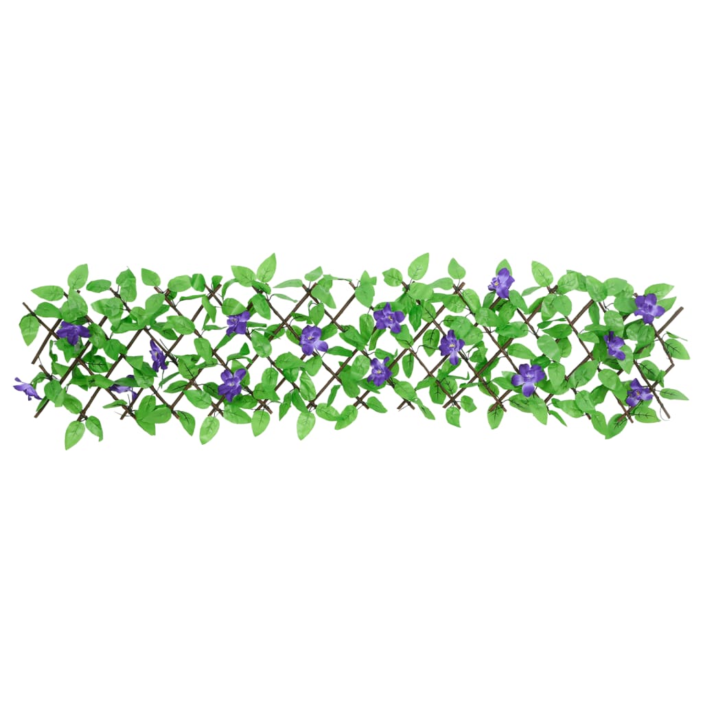 vidaXL Kratki ze sztucznym bluszczem rozsuwane 5 szt. zielone 180x20cm