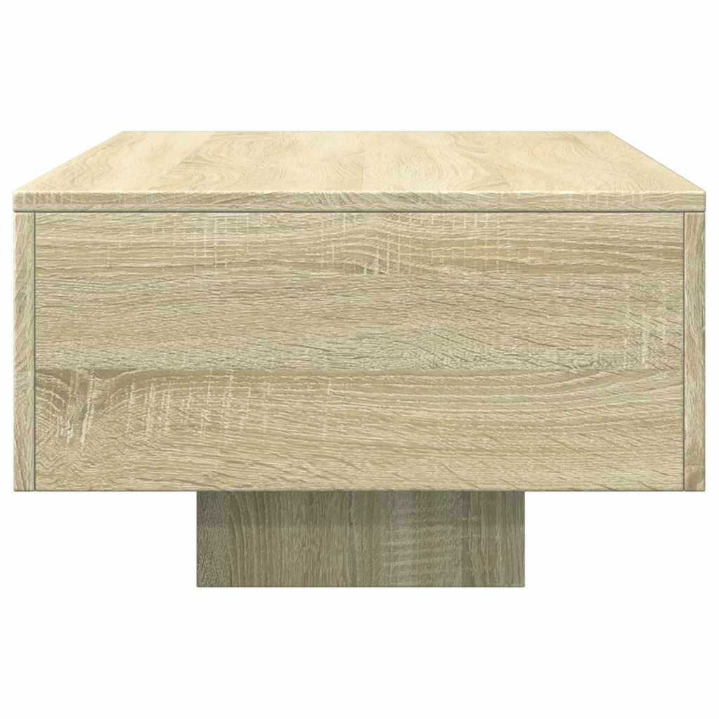 vidaXL Stolik kawowy, dąb sonoma, 100x49,5x31 cm