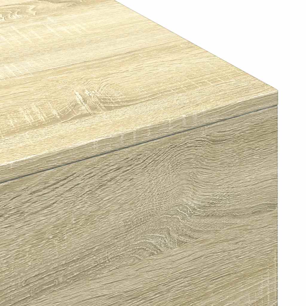 vidaXL Stolik kawowy, dąb sonoma, 100x49,5x31 cm
