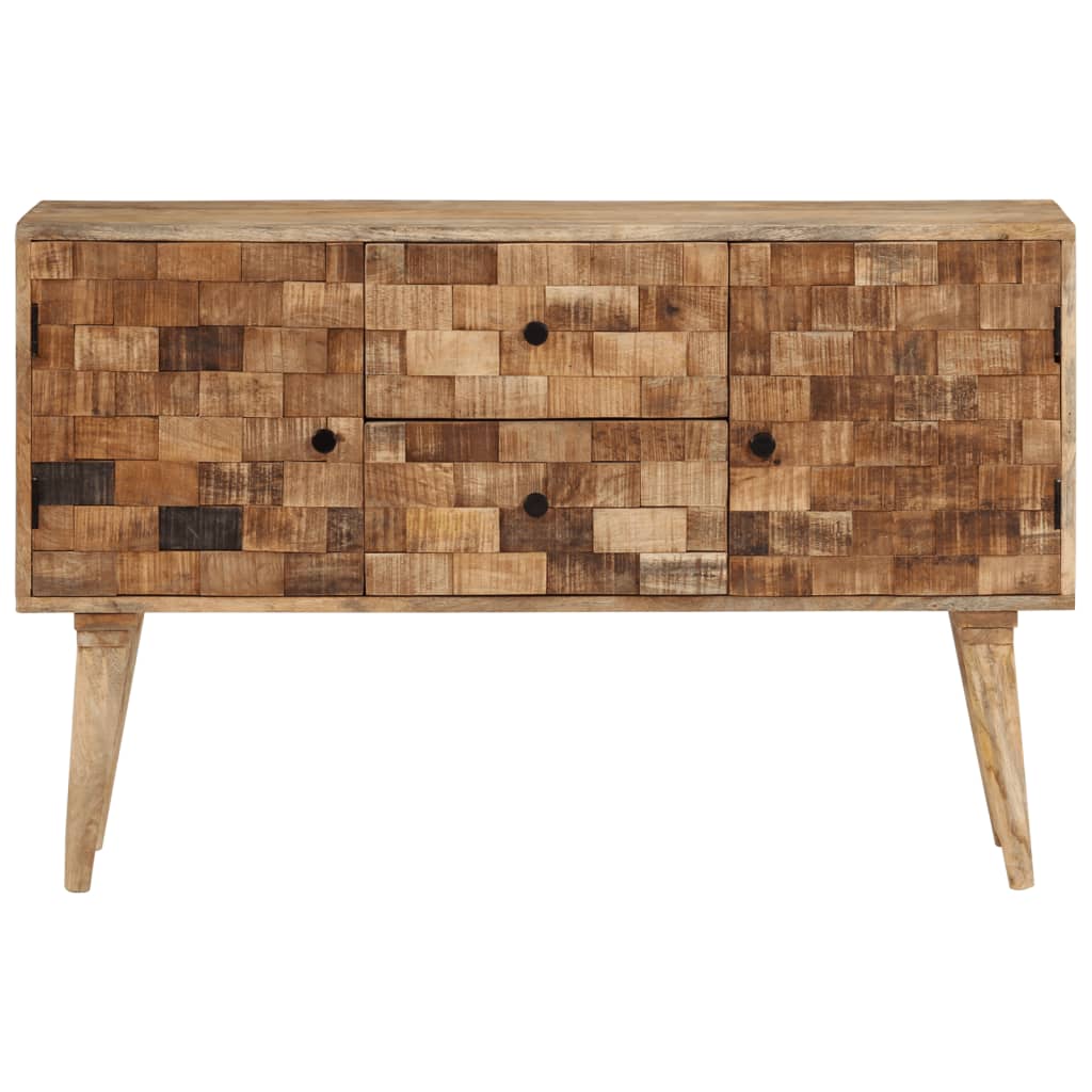 vidaXL Szafka, 110x30x70 cm, lite drewno mango