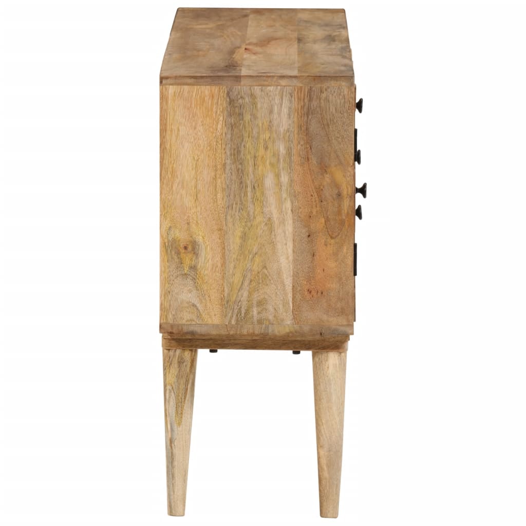 vidaXL Szafka, 110x30x70 cm, lite drewno mango