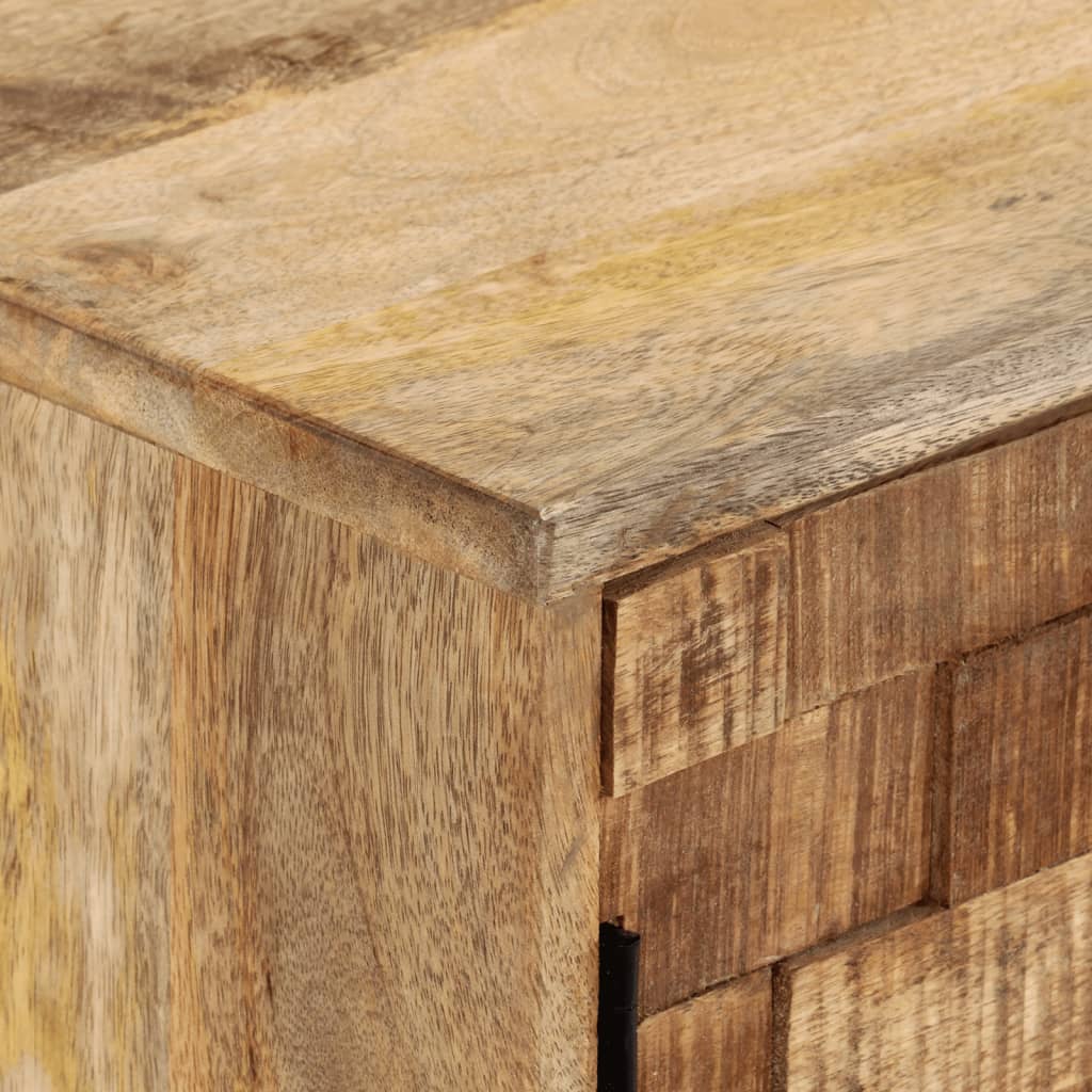 vidaXL Szafka, 110x30x70 cm, lite drewno mango