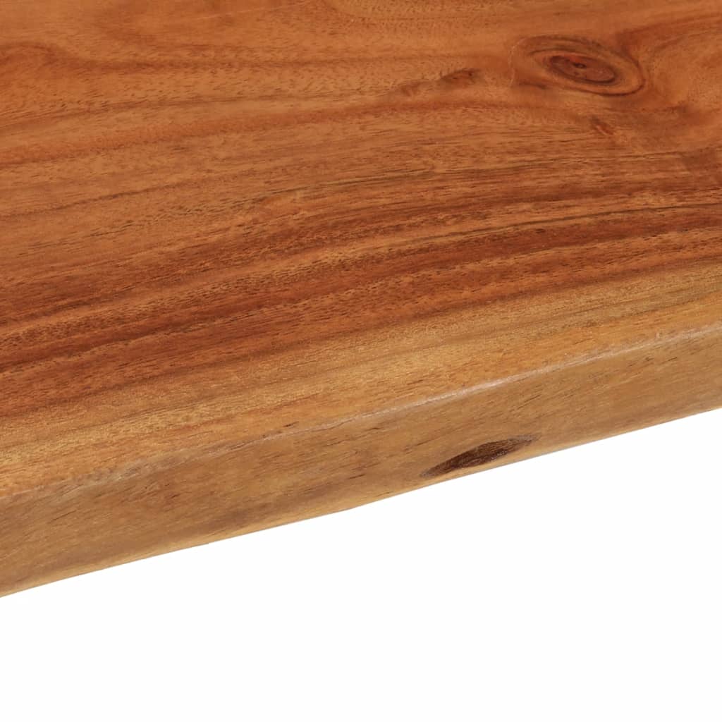 vidaXL Stolik kawowy, 110x55x40 cm, lite drewno akacjowe
